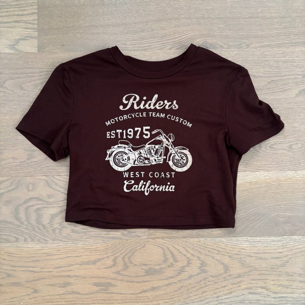Cropped Brown T-shirt